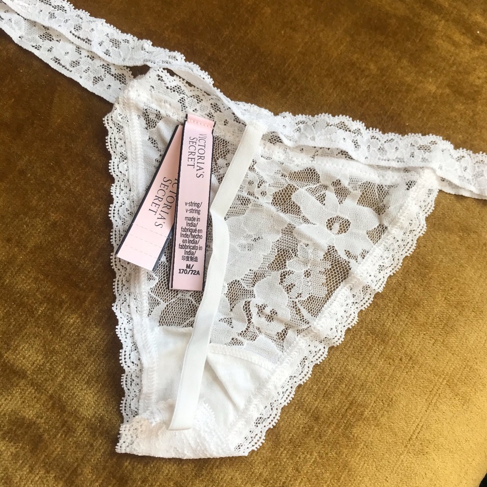 Brand new, Victoria Secret g-string in white